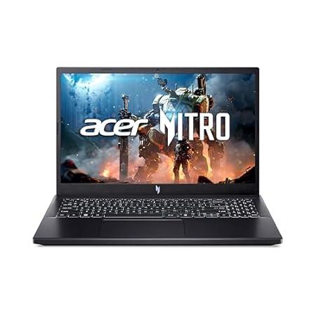 Acer Nitro V 15, AMD Ryzen 7 7735HS Octa-core Processor, NVIDIA GeForce RTX 3050-6 GB GDDR6(16 GB DDR5/512GB) IPS FHD, 15.6"/39.62cm,144Hz, Win 11 Home, Obsidian Black, 2.1 KG,ANV15-41, Gaming Laptop